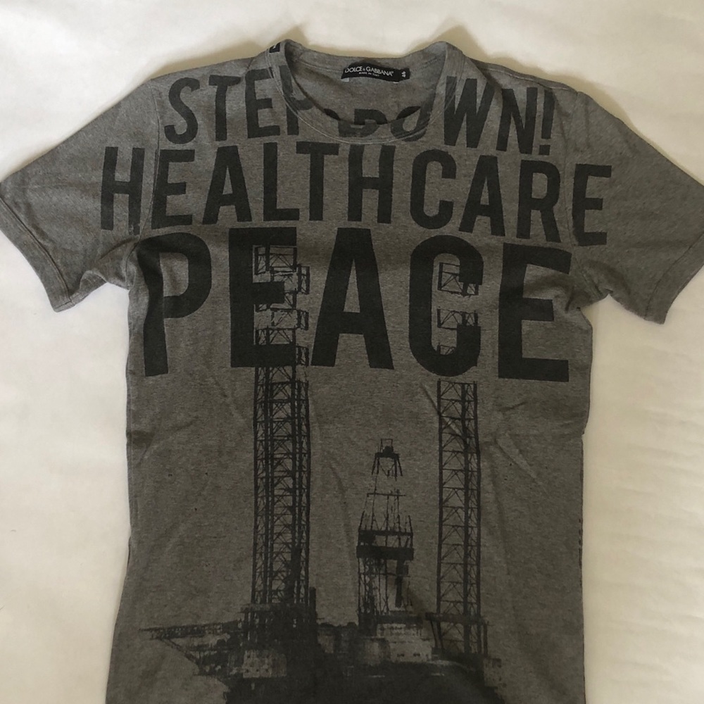 Dolce&Gabbana Men’s T-Shirt grey. Size S